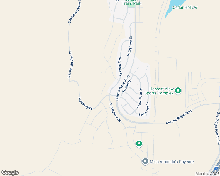 map of restaurants, bars, coffee shops, grocery stores, and more near 1341 West View Drive in Santaquin