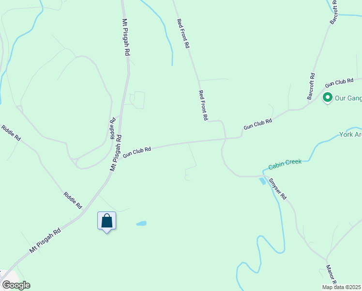 map of restaurants, bars, coffee shops, grocery stores, and more near 170 Gun Club Road in Yorkana