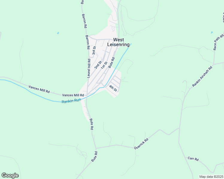 map of restaurants, bars, coffee shops, grocery stores, and more near 310 4th Street in West Leisenring