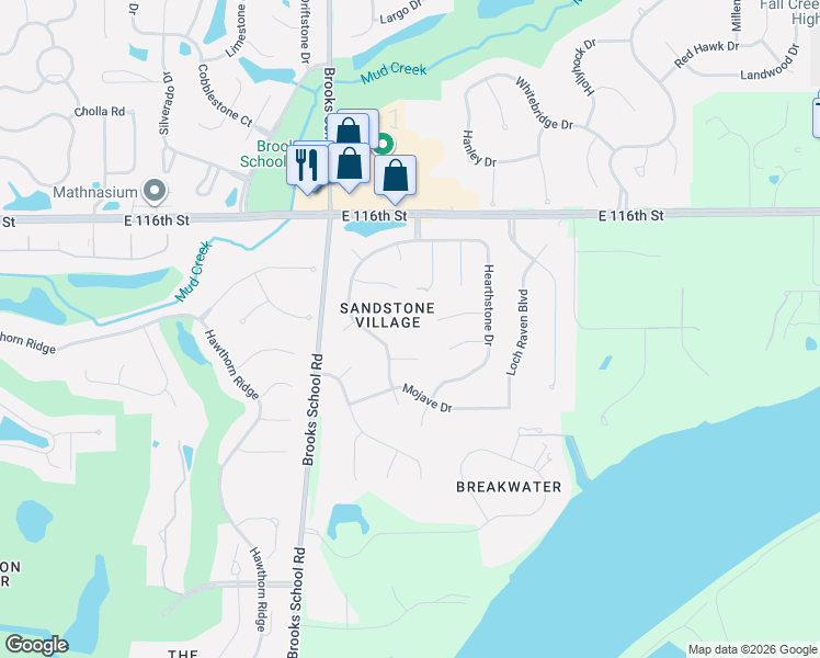 map of restaurants, bars, coffee shops, grocery stores, and more near 12685 Adirondack Court in Fishers
