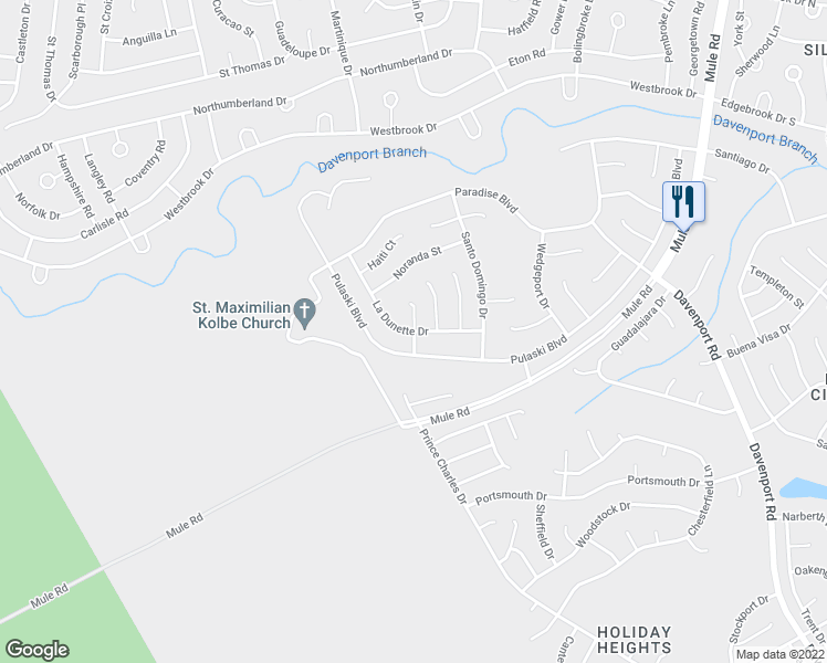 map of restaurants, bars, coffee shops, grocery stores, and more near 2 Yucatan Way in Toms River