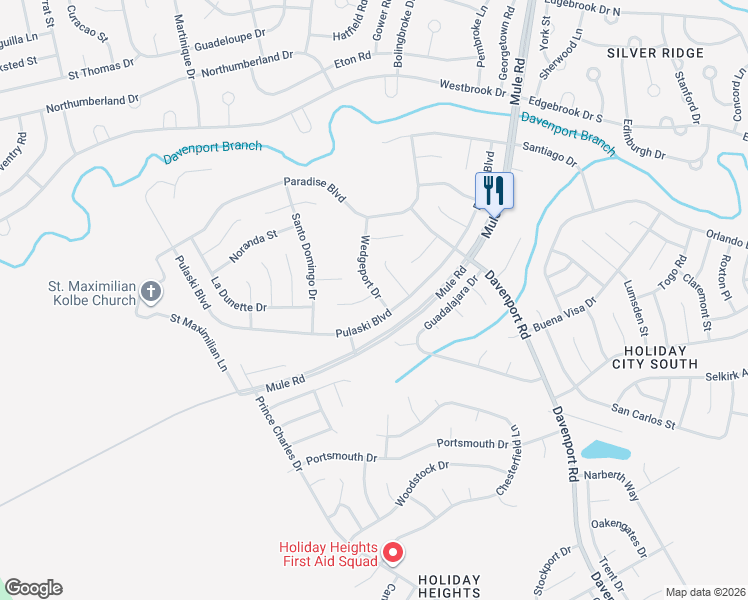 map of restaurants, bars, coffee shops, grocery stores, and more near 9 Wedgeport Drive in Toms River