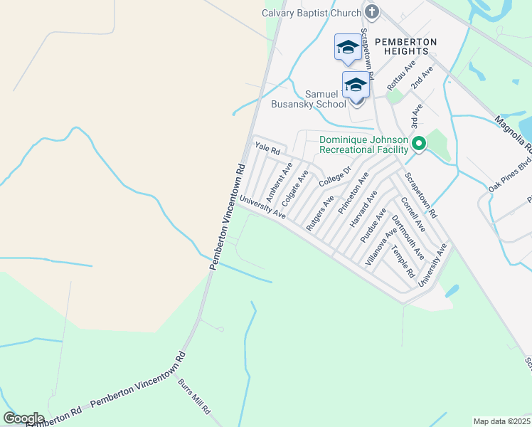 map of restaurants, bars, coffee shops, grocery stores, and more near 330 University Avenue in Pemberton