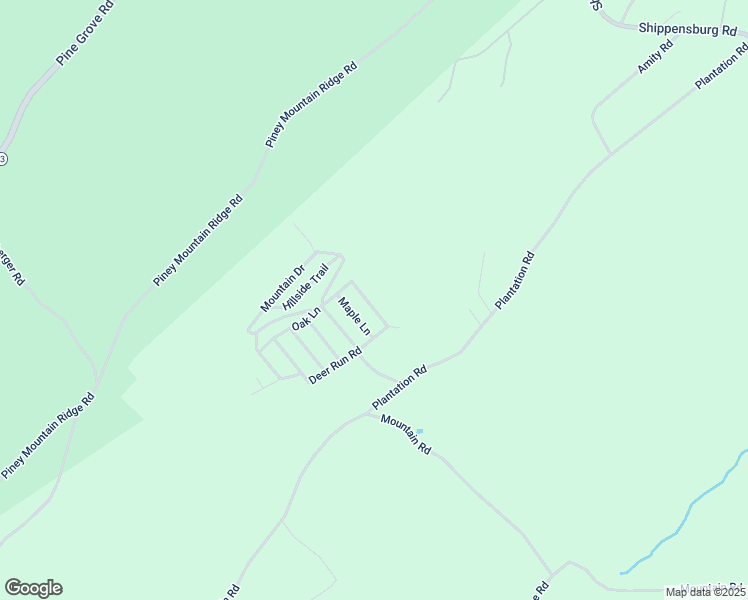 map of restaurants, bars, coffee shops, grocery stores, and more near 53 Pheasant Trail in Orrtanna