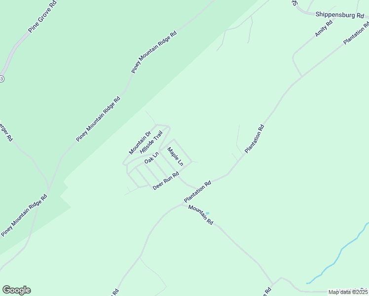 map of restaurants, bars, coffee shops, grocery stores, and more near 53 Pheasant Trail in Orrtanna