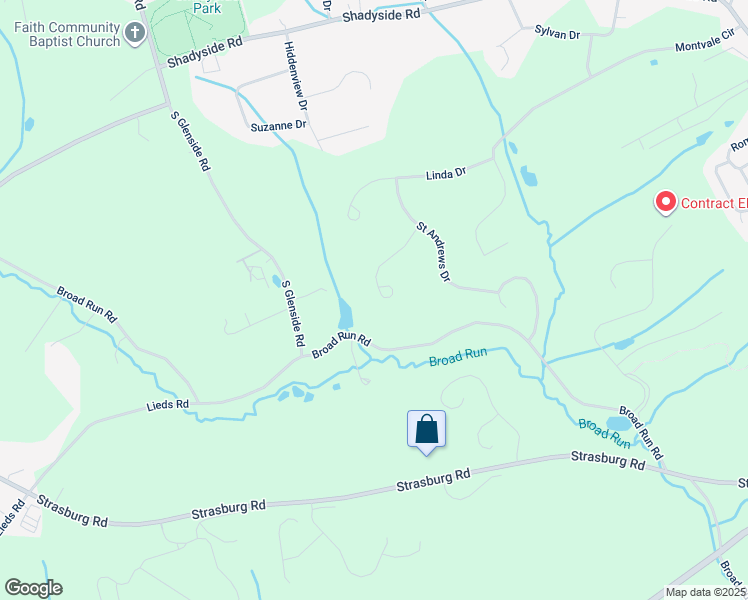 map of restaurants, bars, coffee shops, grocery stores, and more near 1667 Royal Berkshire Circle in West Chester