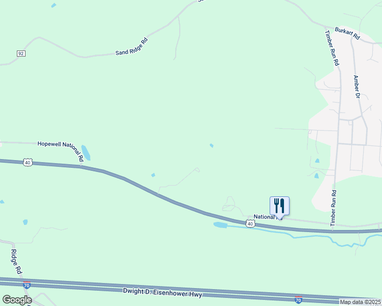 map of restaurants, bars, coffee shops, grocery stores, and more near 7275 West Pike in Zanesville