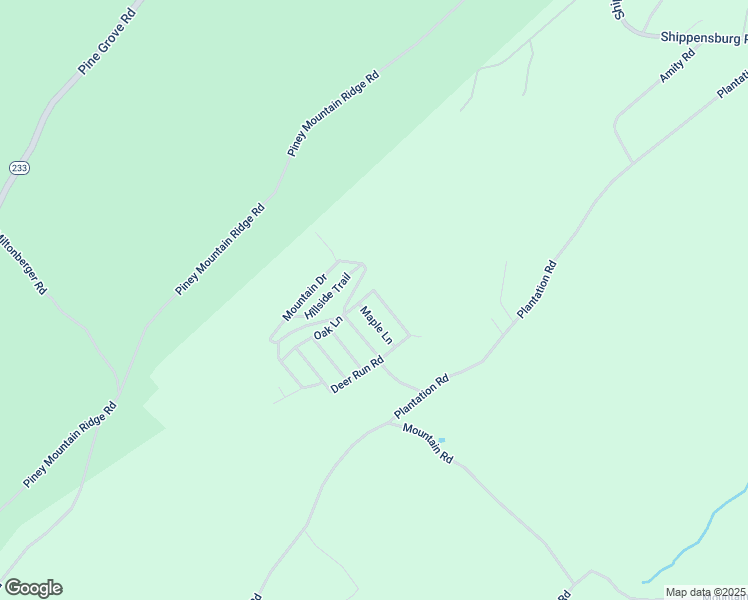 map of restaurants, bars, coffee shops, grocery stores, and more near 76 Pheasant Trail in Orrtanna