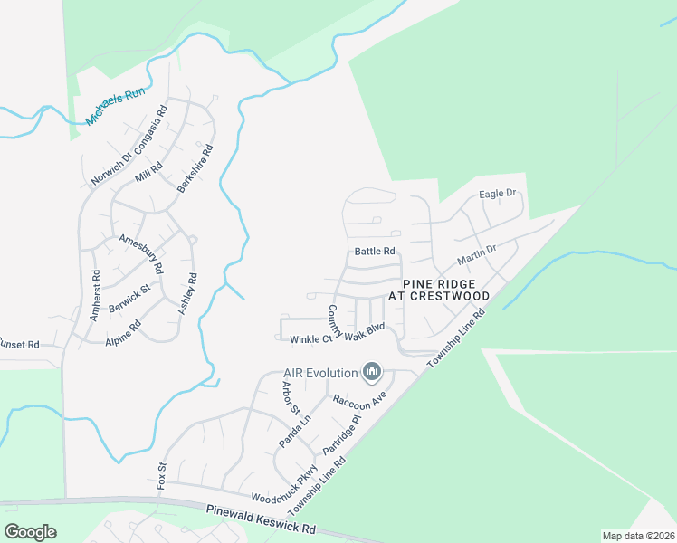 map of restaurants, bars, coffee shops, grocery stores, and more near 23 Country Walk Blvd in Manchester Township