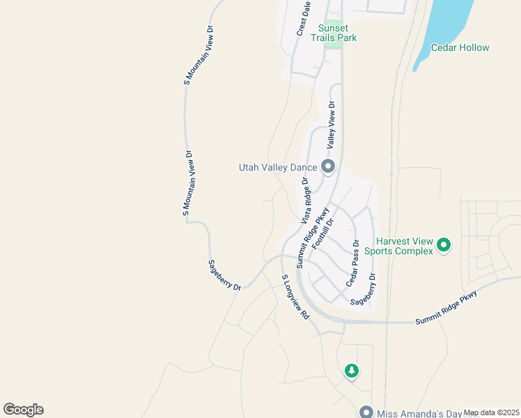 map of restaurants, bars, coffee shops, grocery stores, and more near 1851 West View Cove in Santaquin