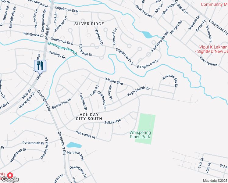 map of restaurants, bars, coffee shops, grocery stores, and more near 52 Sabinas Street in Toms River