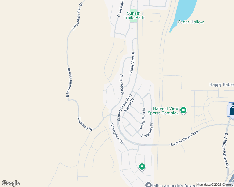 map of restaurants, bars, coffee shops, grocery stores, and more near 1263 Crest Dale Lane in Santaquin