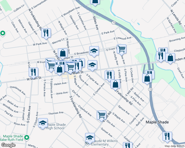 230 East Main Street, Maple Shade Township NJ Walk Score