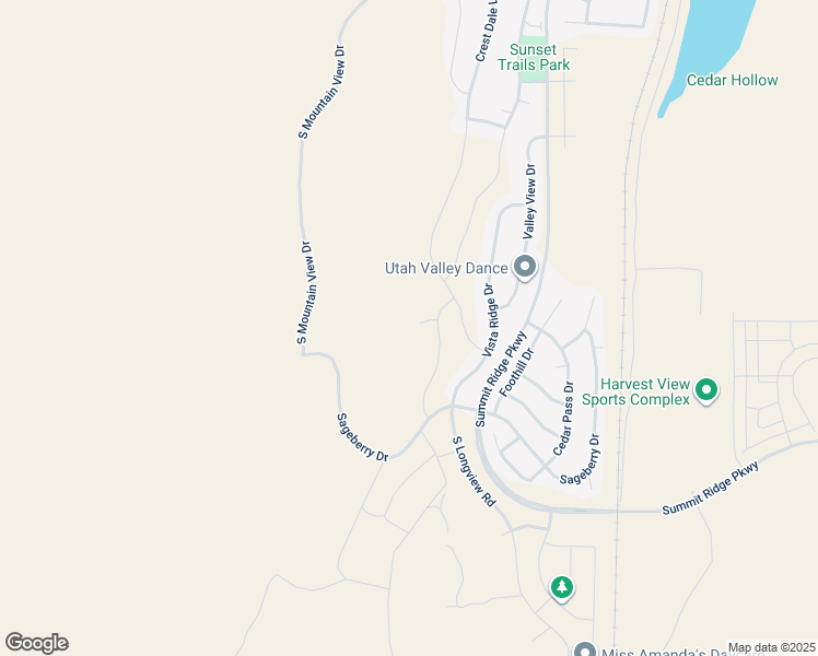 map of restaurants, bars, coffee shops, grocery stores, and more near 1859 West View Cove in Santaquin