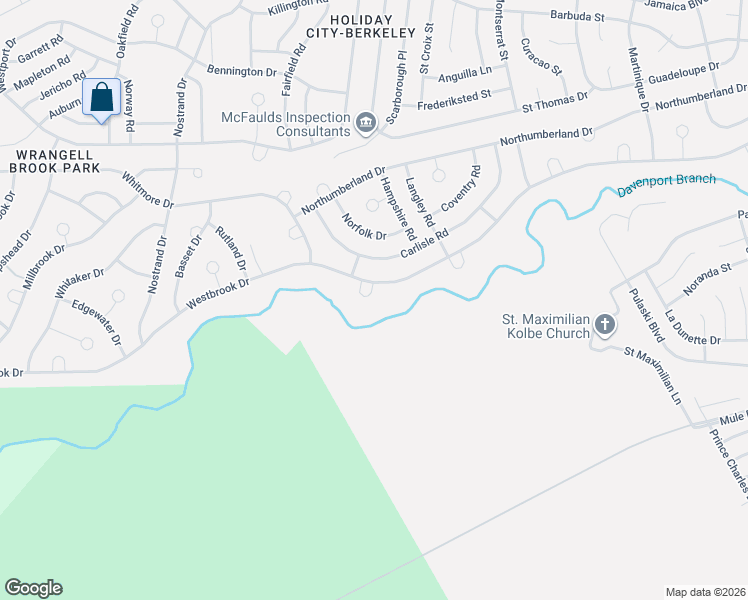 map of restaurants, bars, coffee shops, grocery stores, and more near 3 Shaw Court in Toms River