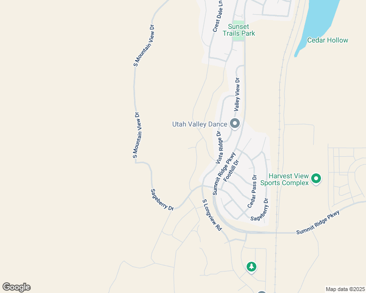 map of restaurants, bars, coffee shops, grocery stores, and more near 1858 West View Cove in Santaquin