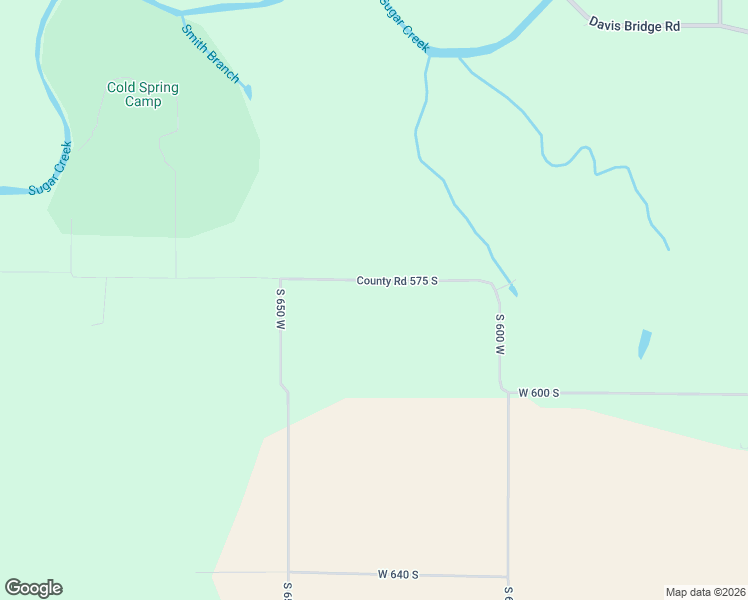 map of restaurants, bars, coffee shops, grocery stores, and more near 6273 West 575 South in Crawfordsville