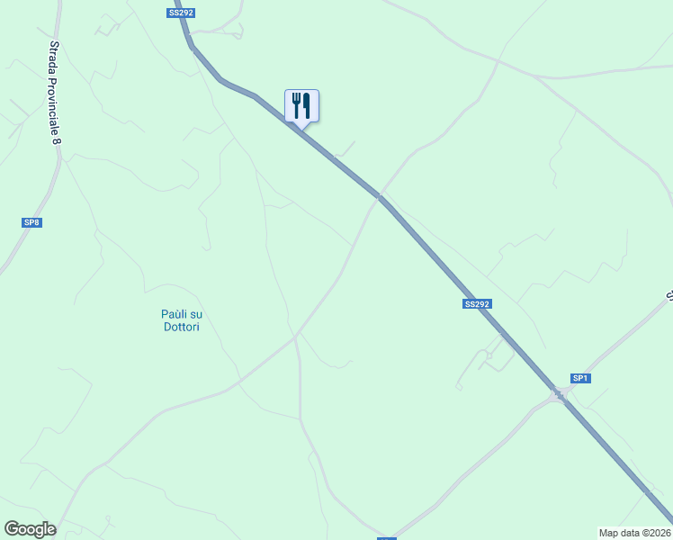 map of restaurants, bars, coffee shops, grocery stores, and more near in Province of Oristano