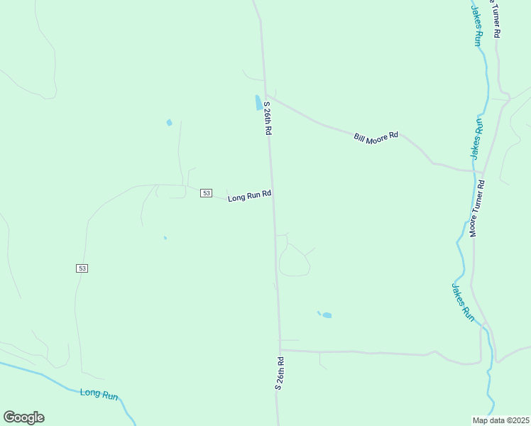 map of restaurants, bars, coffee shops, grocery stores, and more near 59420 South 26th Road in Bethesda