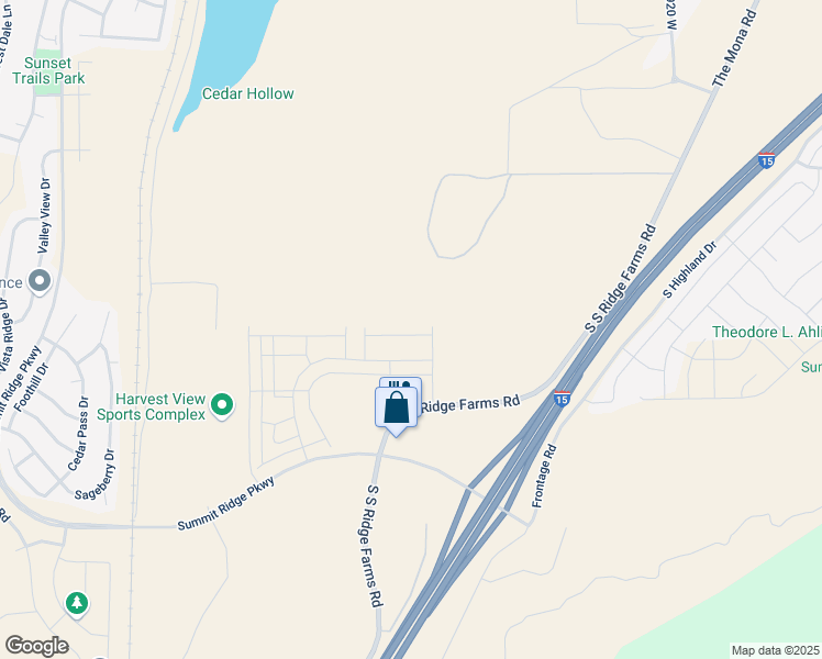 map of restaurants, bars, coffee shops, grocery stores, and more near 965 W Fox Run Ave in Santaquin