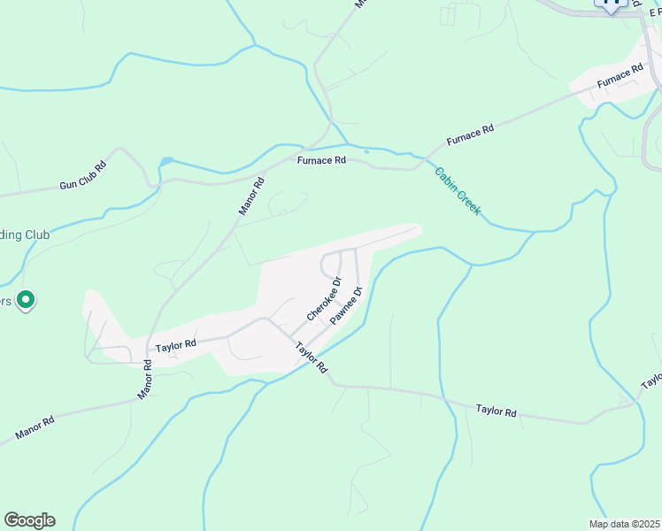 map of restaurants, bars, coffee shops, grocery stores, and more near 94 Cherokee Drive in Windsor