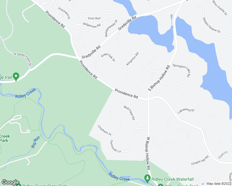 map of restaurants, bars, coffee shops, grocery stores, and more near 1 Yarmouth Lane in Media