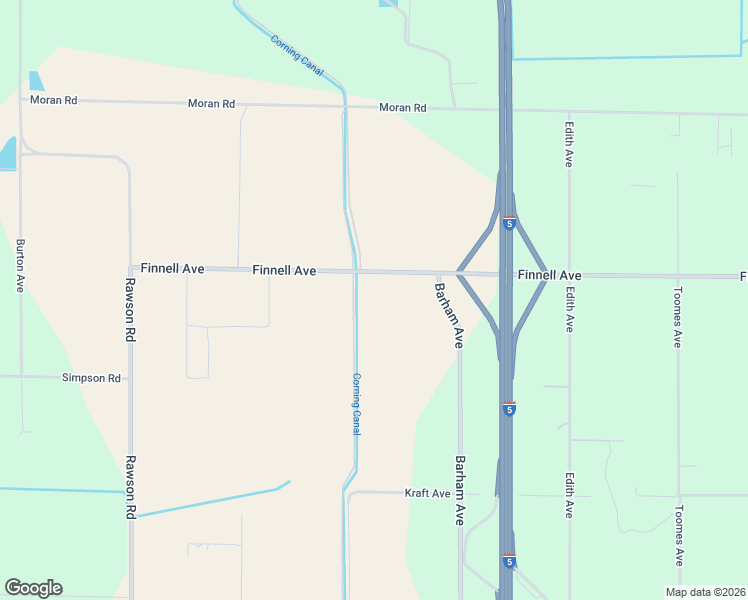 map of restaurants, bars, coffee shops, grocery stores, and more near 22285 Finnell Avenue in Corning
