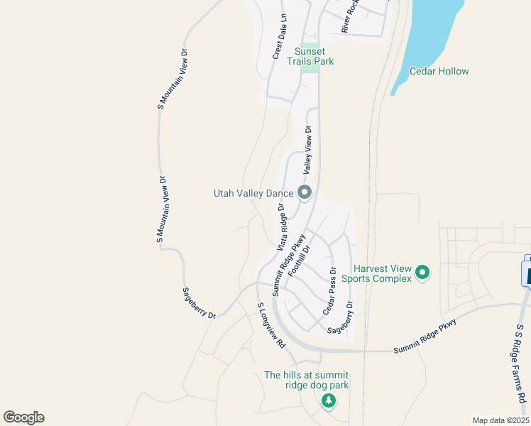 map of restaurants, bars, coffee shops, grocery stores, and more near 1203 Crest Dale Lane in Santaquin