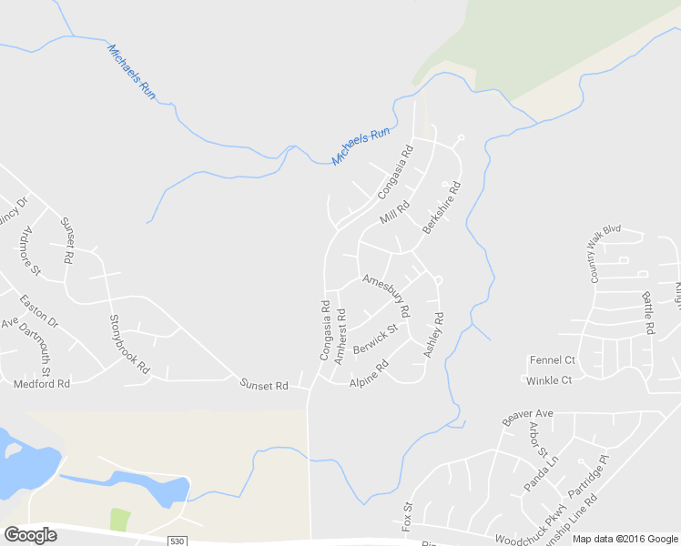map of restaurants, bars, coffee shops, grocery stores, and more near 38B Mill Road in Manchester Township