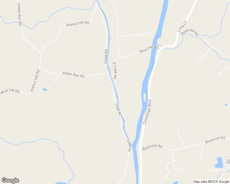 map of restaurants, bars, coffee shops, grocery stores, and more near 232 Creek Road in Millersville
