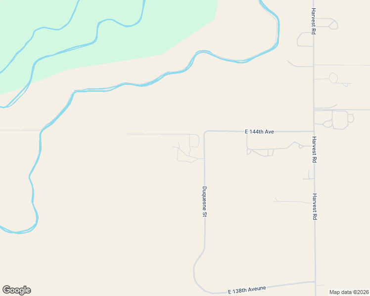 map of restaurants, bars, coffee shops, grocery stores, and more near 14343 Duquesne Street in Brighton