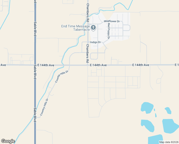 map of restaurants, bars, coffee shops, grocery stores, and more near 15320 East 144th Avenue in Brighton