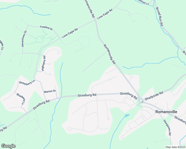 map of restaurants, bars, coffee shops, grocery stores, and more near 2021 Ridgewood Drive in Coatesville