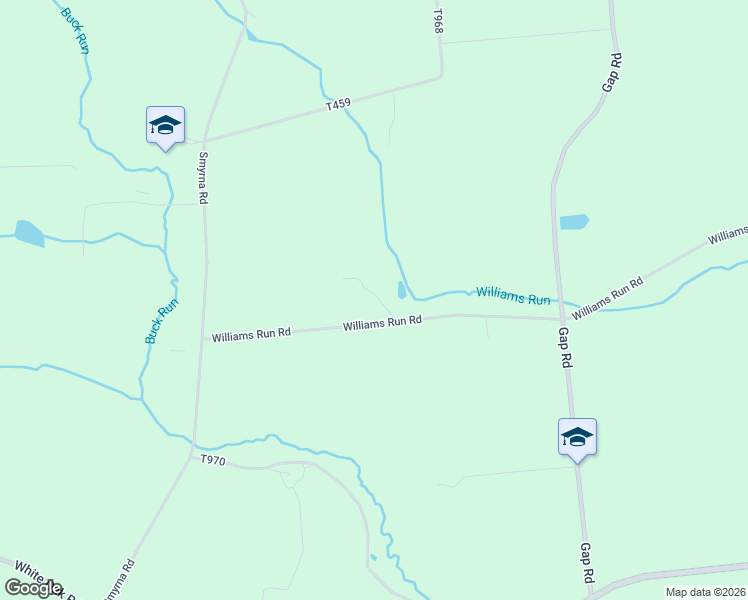 map of restaurants, bars, coffee shops, grocery stores, and more near 241 Williams Run Road in Christiana