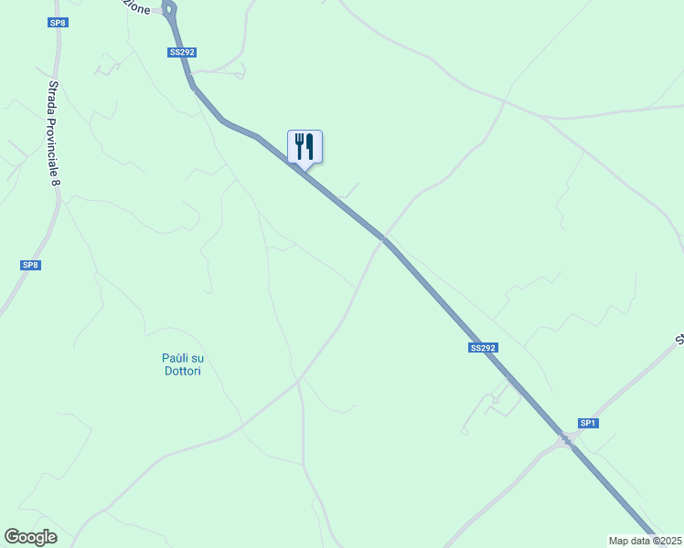map of restaurants, bars, coffee shops, grocery stores, and more near in Province of Oristano