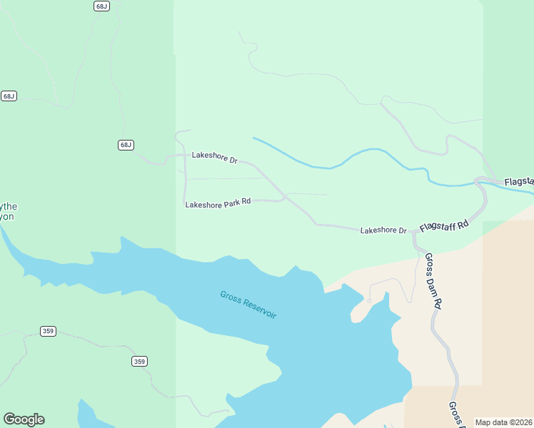 map of restaurants, bars, coffee shops, grocery stores, and more near 215 Lakeshore Park Road in Boulder
