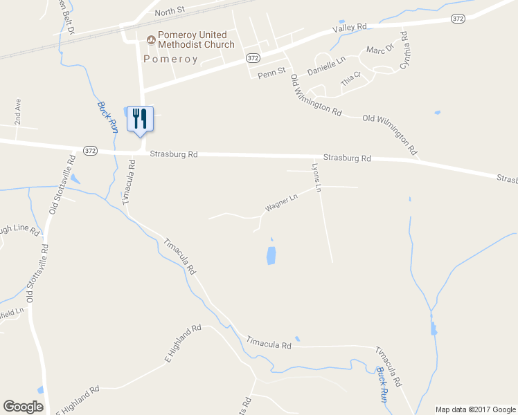 map of restaurants, bars, coffee shops, grocery stores, and more near 27 Wagner Lane in Chester County