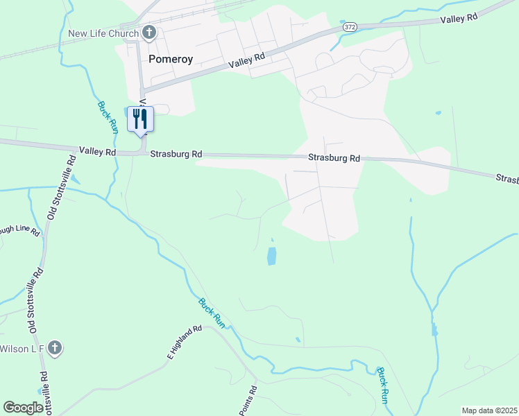 map of restaurants, bars, coffee shops, grocery stores, and more near 27 Wagner Lane in Chester County