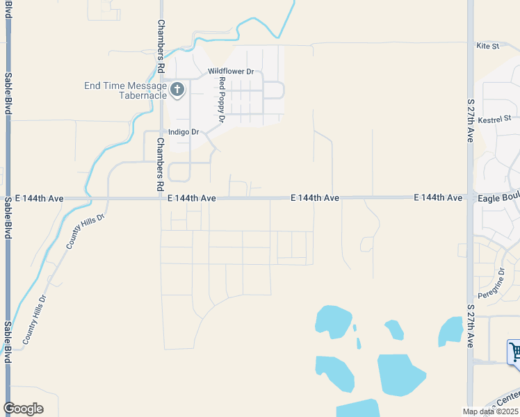 map of restaurants, bars, coffee shops, grocery stores, and more near 15880 East 144th Avenue in Brighton
