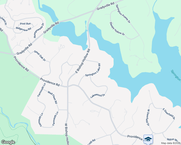 map of restaurants, bars, coffee shops, grocery stores, and more near 21 Springton Lake Road in Media