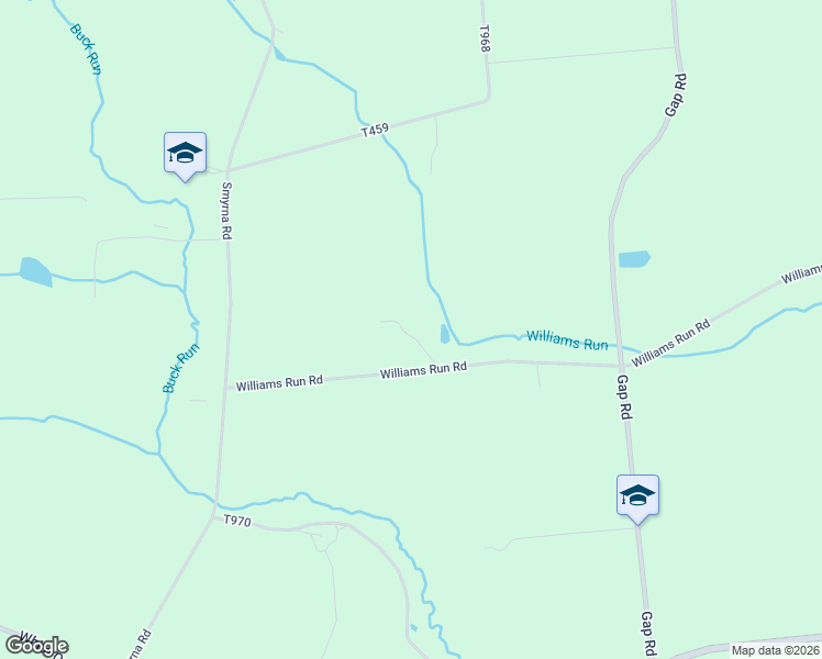 map of restaurants, bars, coffee shops, grocery stores, and more near 241 Williams Run Road in Christiana