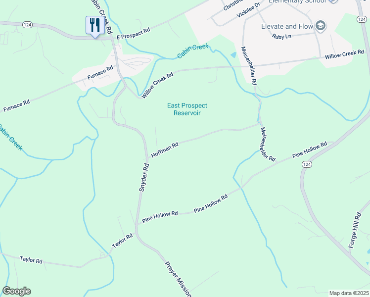 map of restaurants, bars, coffee shops, grocery stores, and more near 1030 Hoffman Rd in Windsor