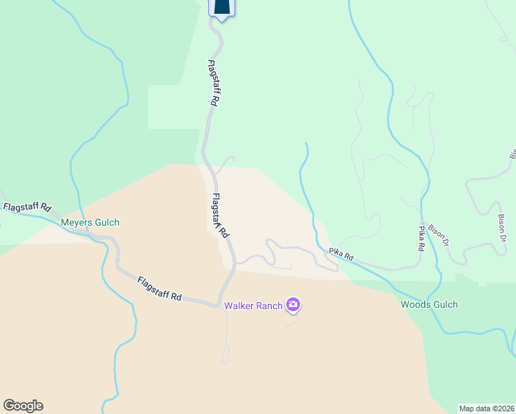 map of restaurants, bars, coffee shops, grocery stores, and more near 7321 Flagstaff Road in Boulder