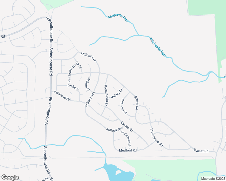 map of restaurants, bars, coffee shops, grocery stores, and more near 27 Ardmore Street in Manchester Township