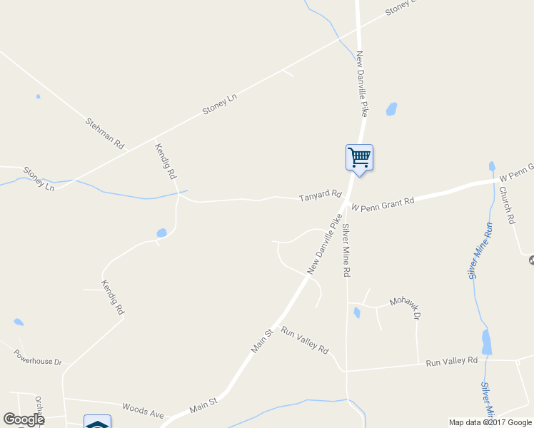 map of restaurants, bars, coffee shops, grocery stores, and more near 309 Tanyard Road in Conestoga