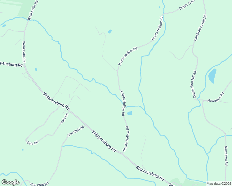 map of restaurants, bars, coffee shops, grocery stores, and more near 260 Boyds Hollow Road in Biglerville