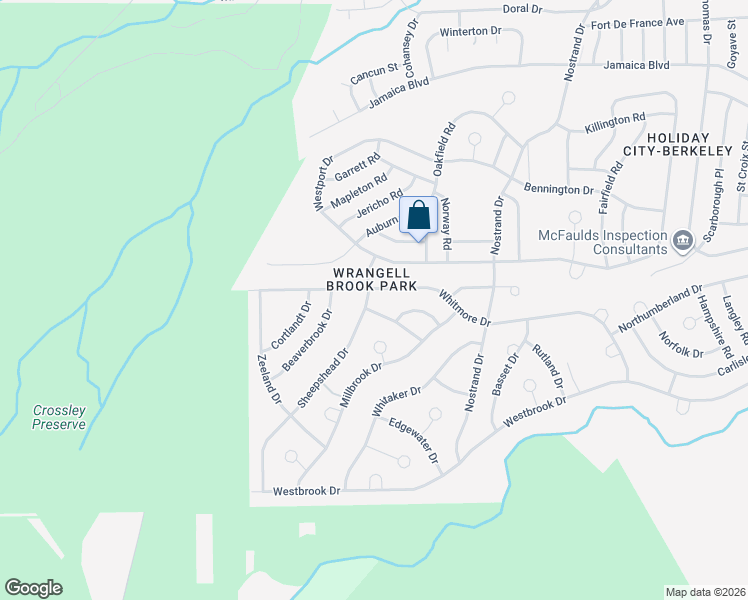 map of restaurants, bars, coffee shops, grocery stores, and more near 4 Sheepshead Drive in Toms River