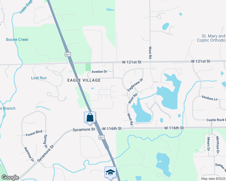 map of restaurants, bars, coffee shops, grocery stores, and more near 11701 Chant Lane in Zionsville
