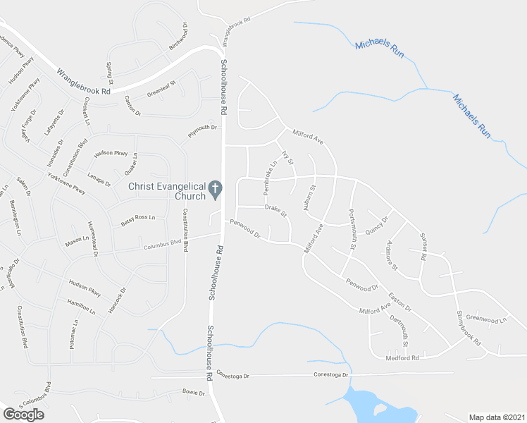 map of restaurants, bars, coffee shops, grocery stores, and more near 49C Sunset Road in Manchester Township