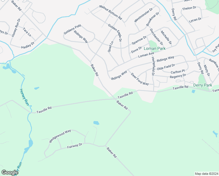 map of restaurants, bars, coffee shops, grocery stores, and more near 2250 Baker Road in York